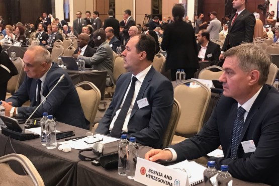 Zamjenik predsjedavajućeg Predstavničkog doma dr. Denis Zvizdić i članovi Delegacije PSBiH u IPU Safet Softić i Predrag Kožul učestvuju na Globalnoj parlamentarnoj konferenciji o migracijama i izbjeglicama